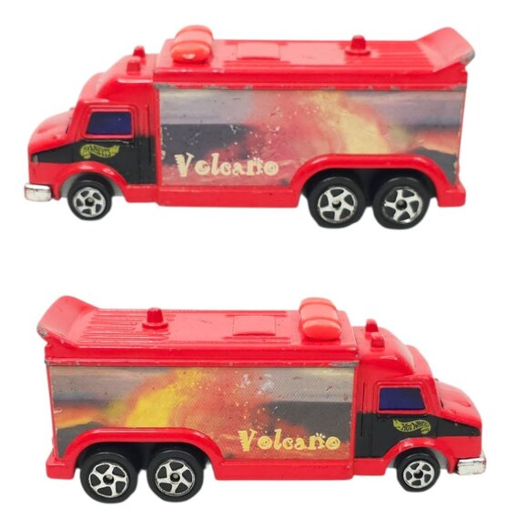 Hot Wheels Haulers 1999 Hurricane Bus Volcano Long Hauler Truck Diecast 1:43 Lot - Picture 6 of 9